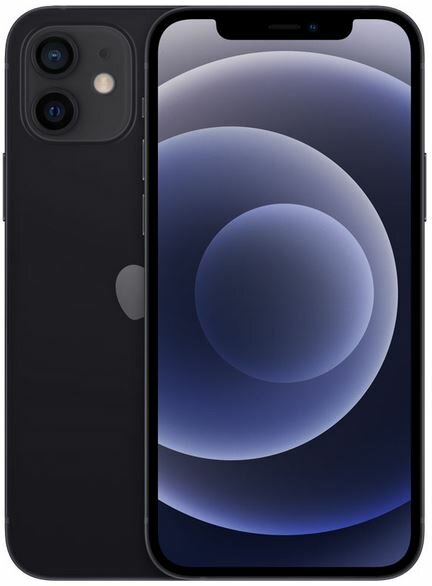 Apple iPhone 12 (black) - 64 GB - DE
