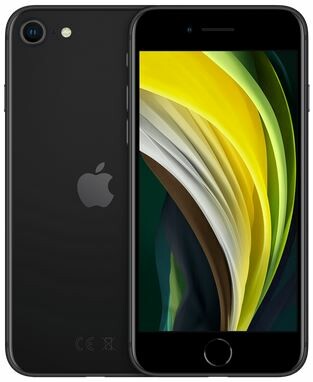 Apple iPhone SE (black) -  128GB - JPN (2022)